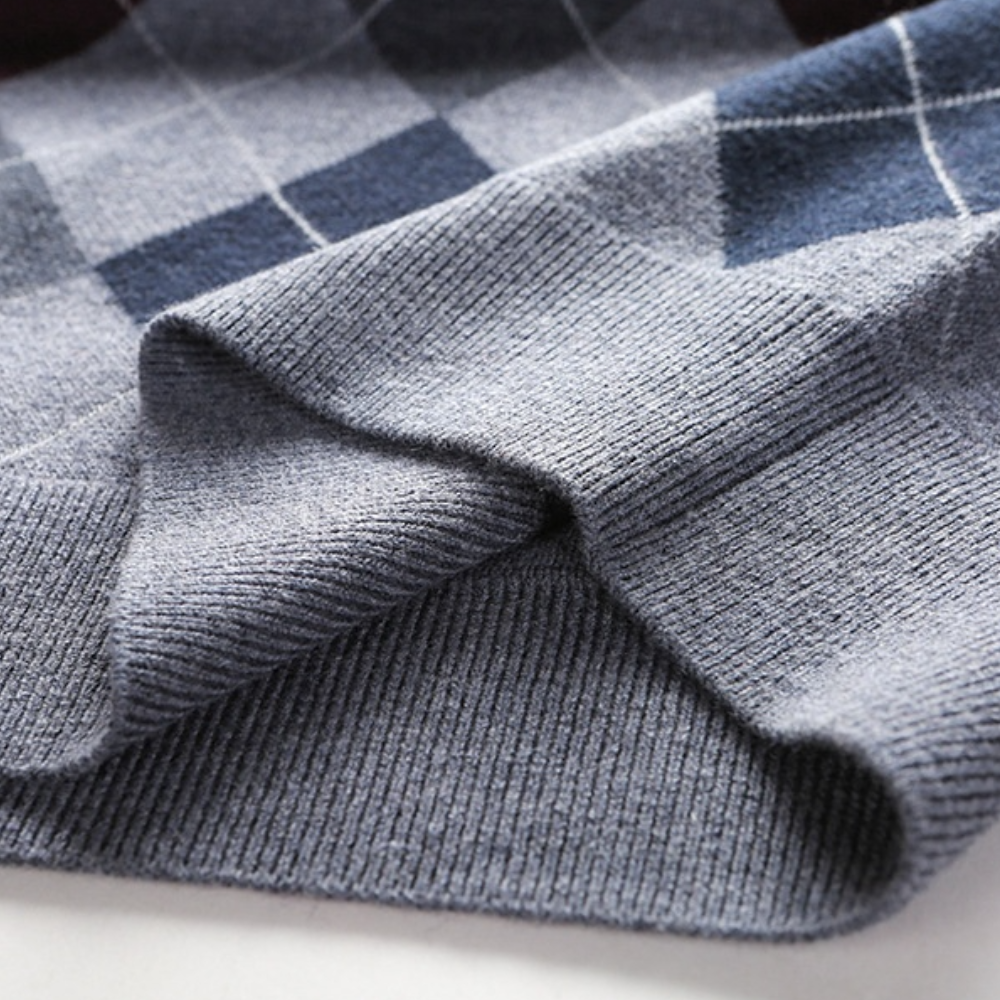 Mænds Ærmeløs Sweater V-Hals