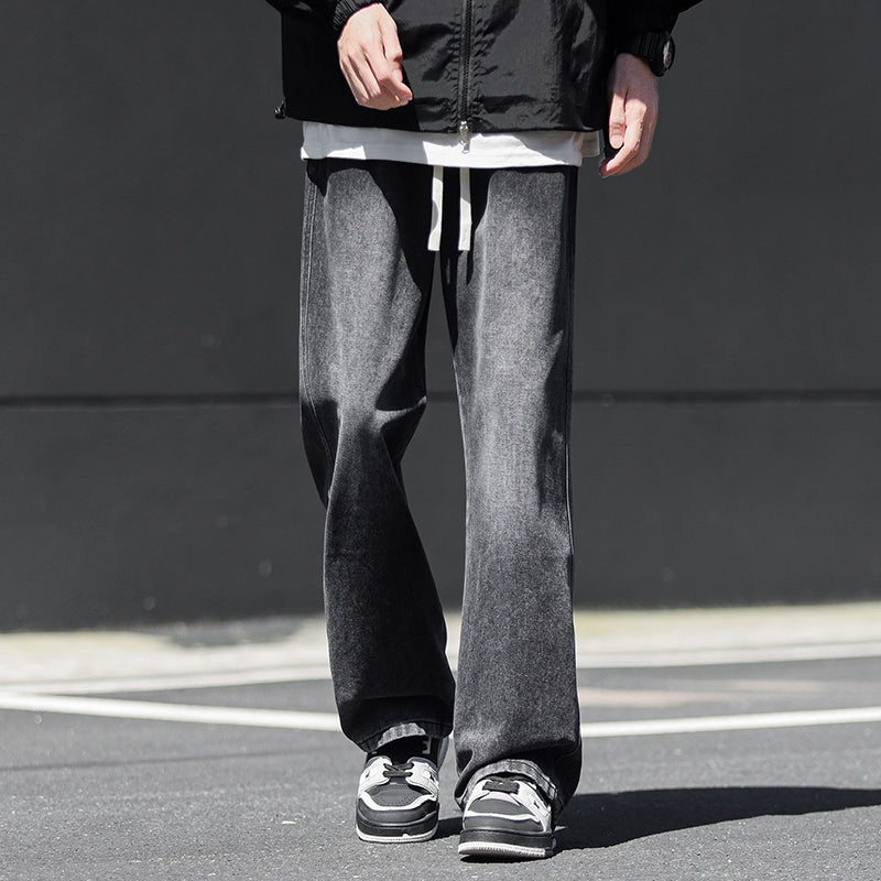 Herre Baggy Jeans med Brede Ben