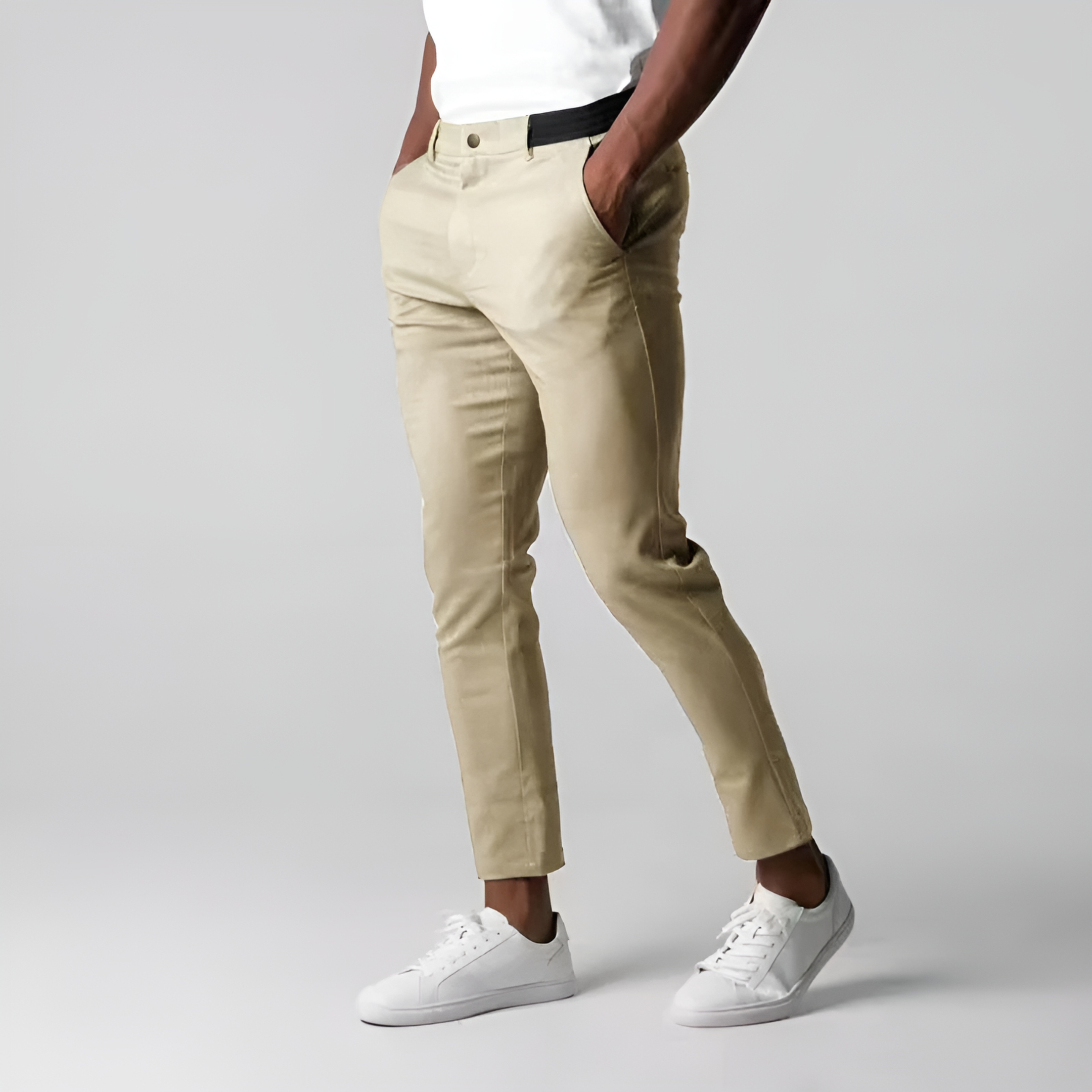 Mænds Chinos Stretchy Moderne Design