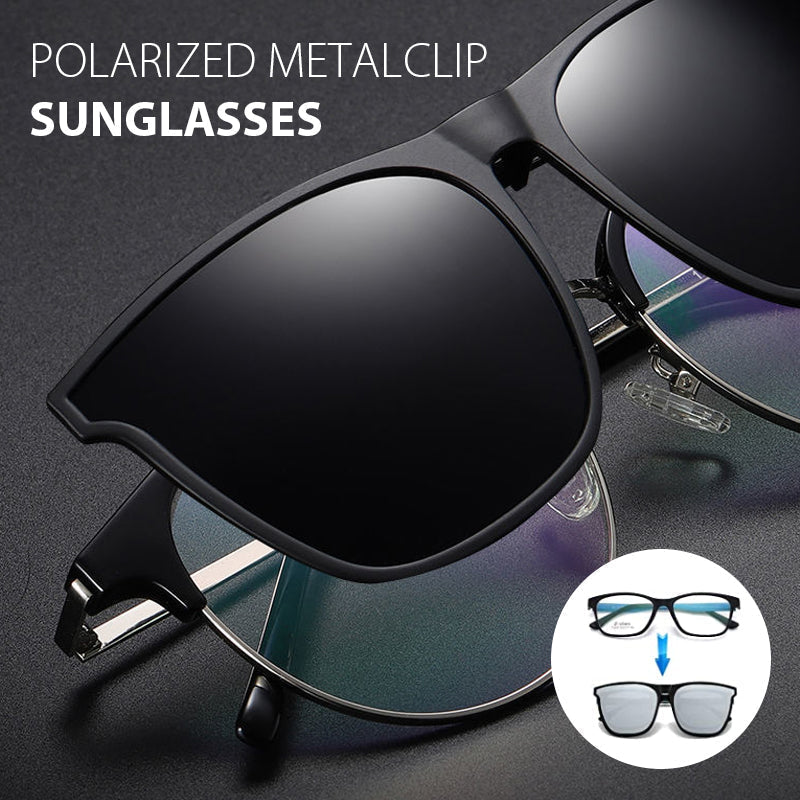 Mænds Clip-On Solbriller Foldbare