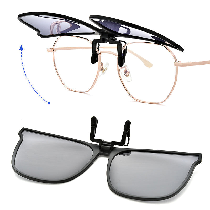 Mænds Clip-On Solbriller Foldbare