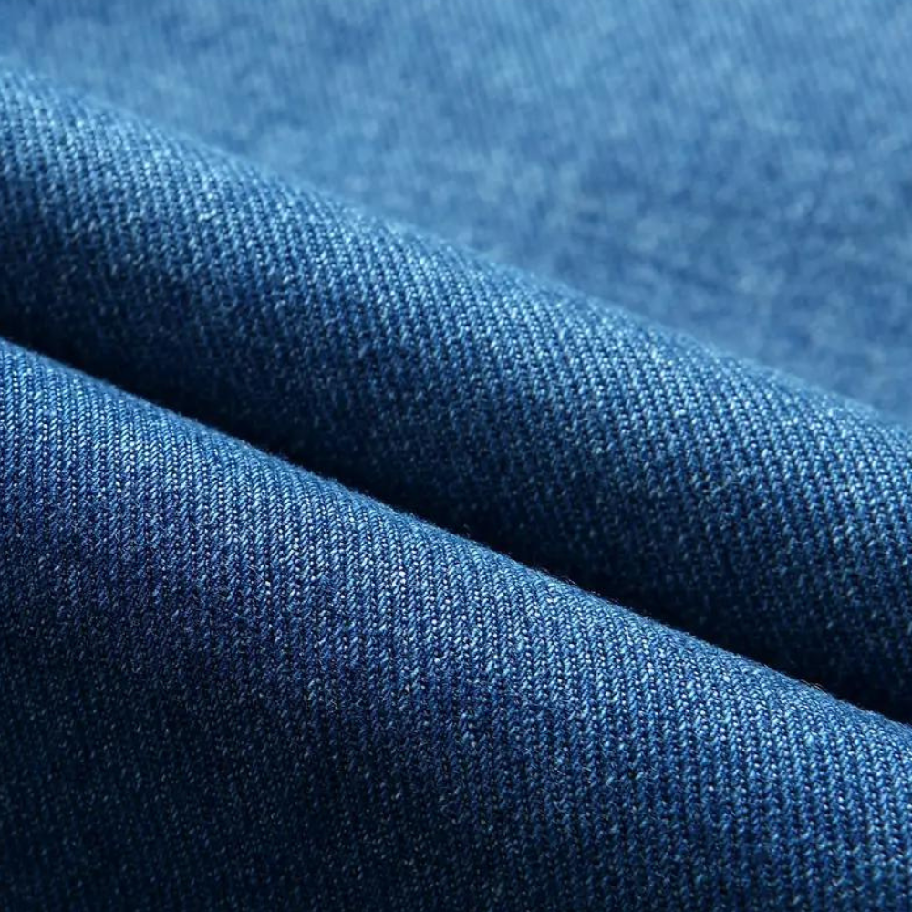 Herre Denim Blazer Afslappet Stil