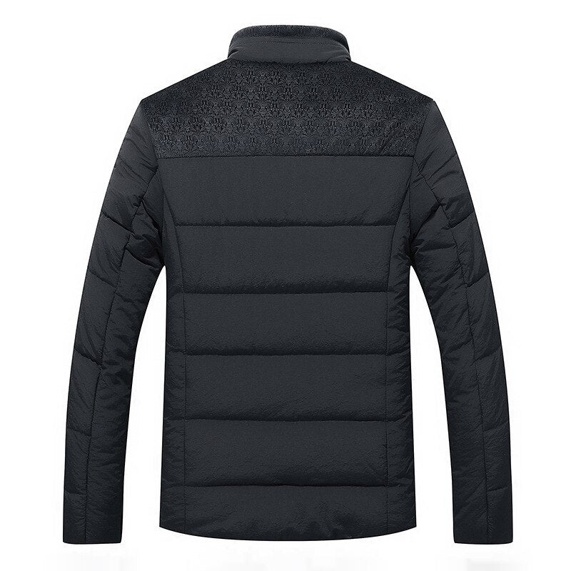 Herre Fleece Jakke Moderne Stil