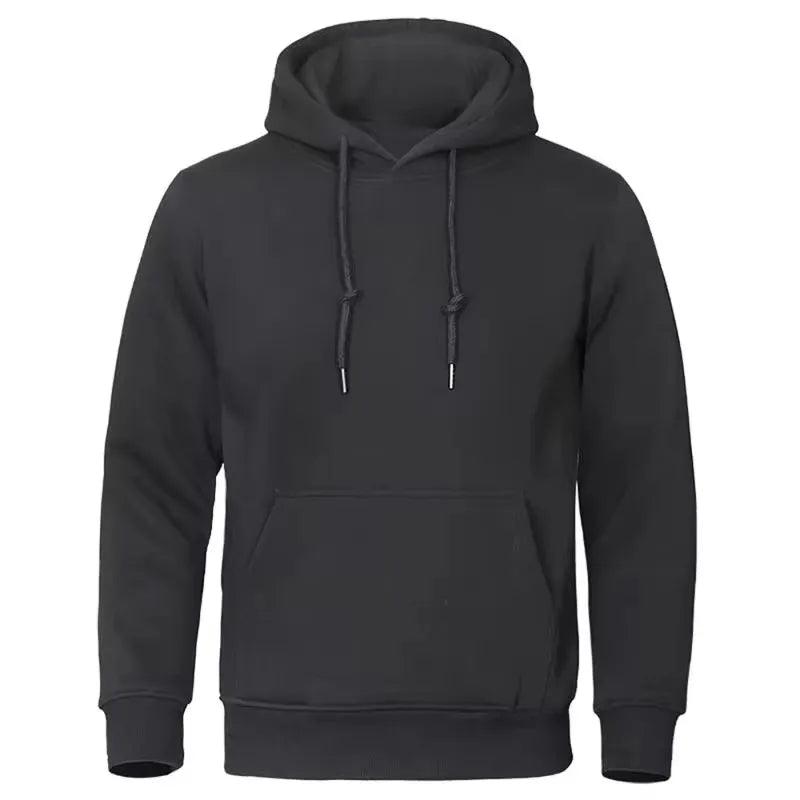 Mænds Hættetrøje Casual Fleece