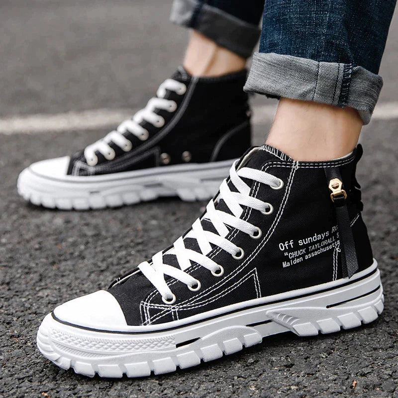 Mænds Høje Sneakers Urban Stil