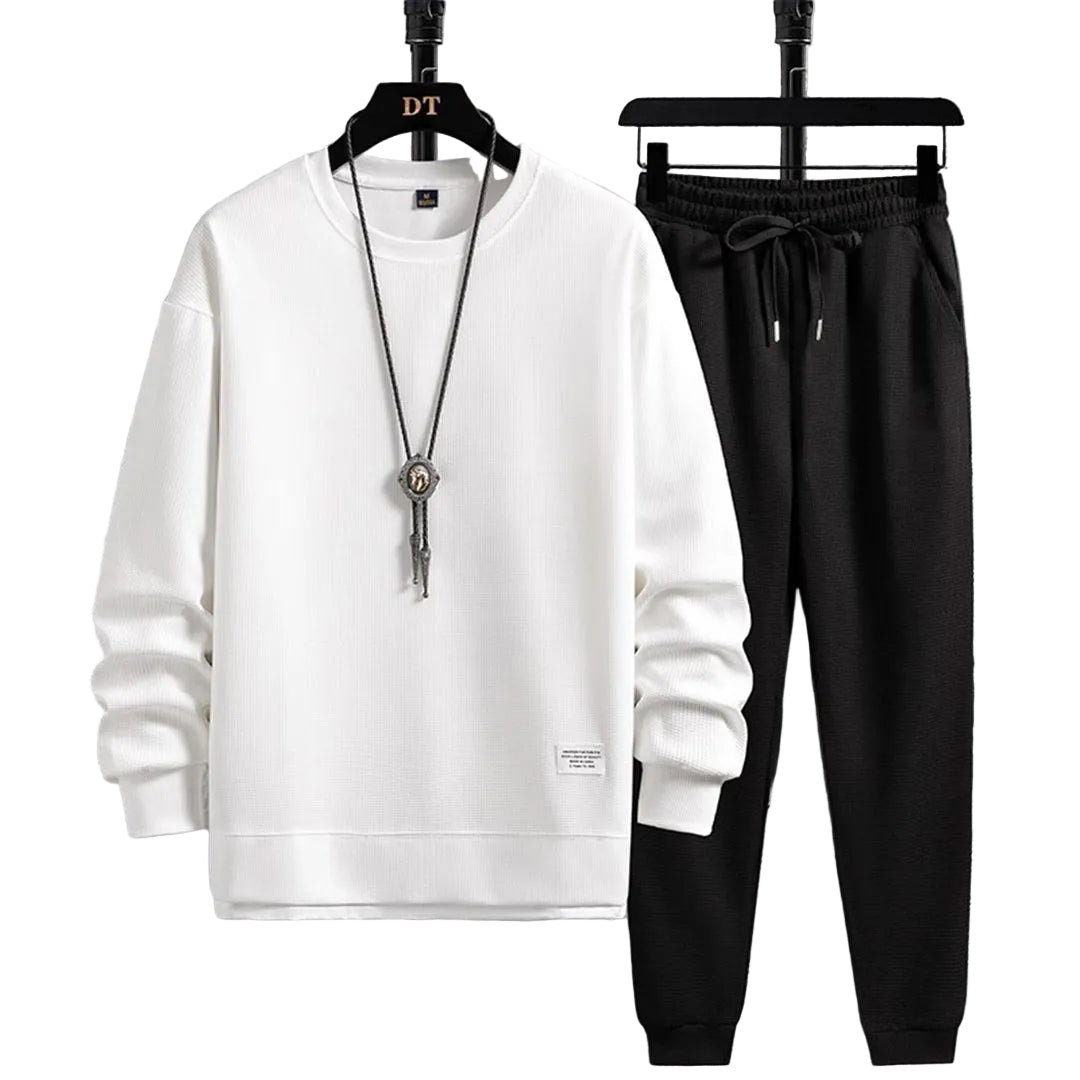 Herre Joggingdragt Sæt Trendy Design