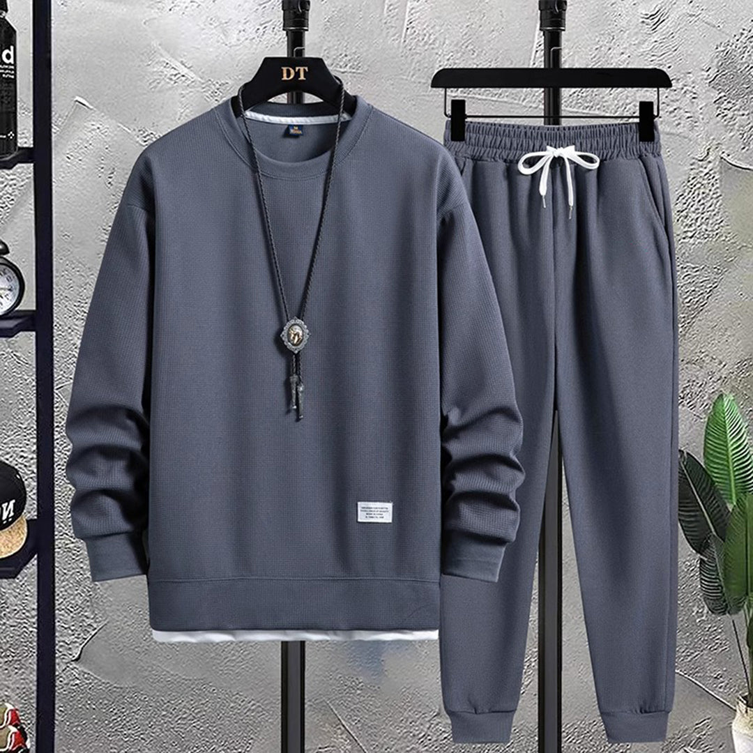 Herre Joggingdragt Sæt Trendy Design