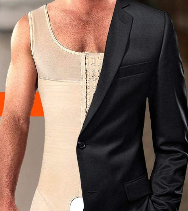 Herre Kompressions Bodysuit Til Træning & Hverdagsbrug