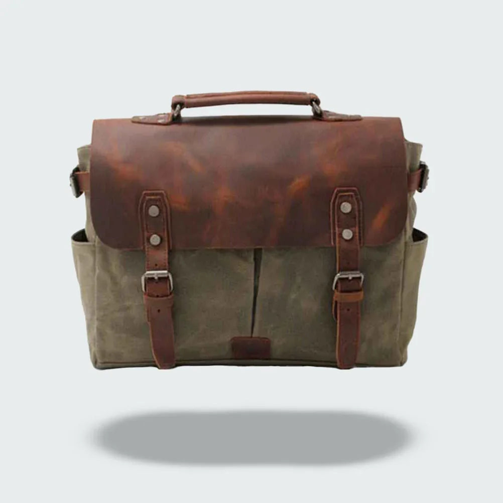 Herre Messenger Taske Retro Stil