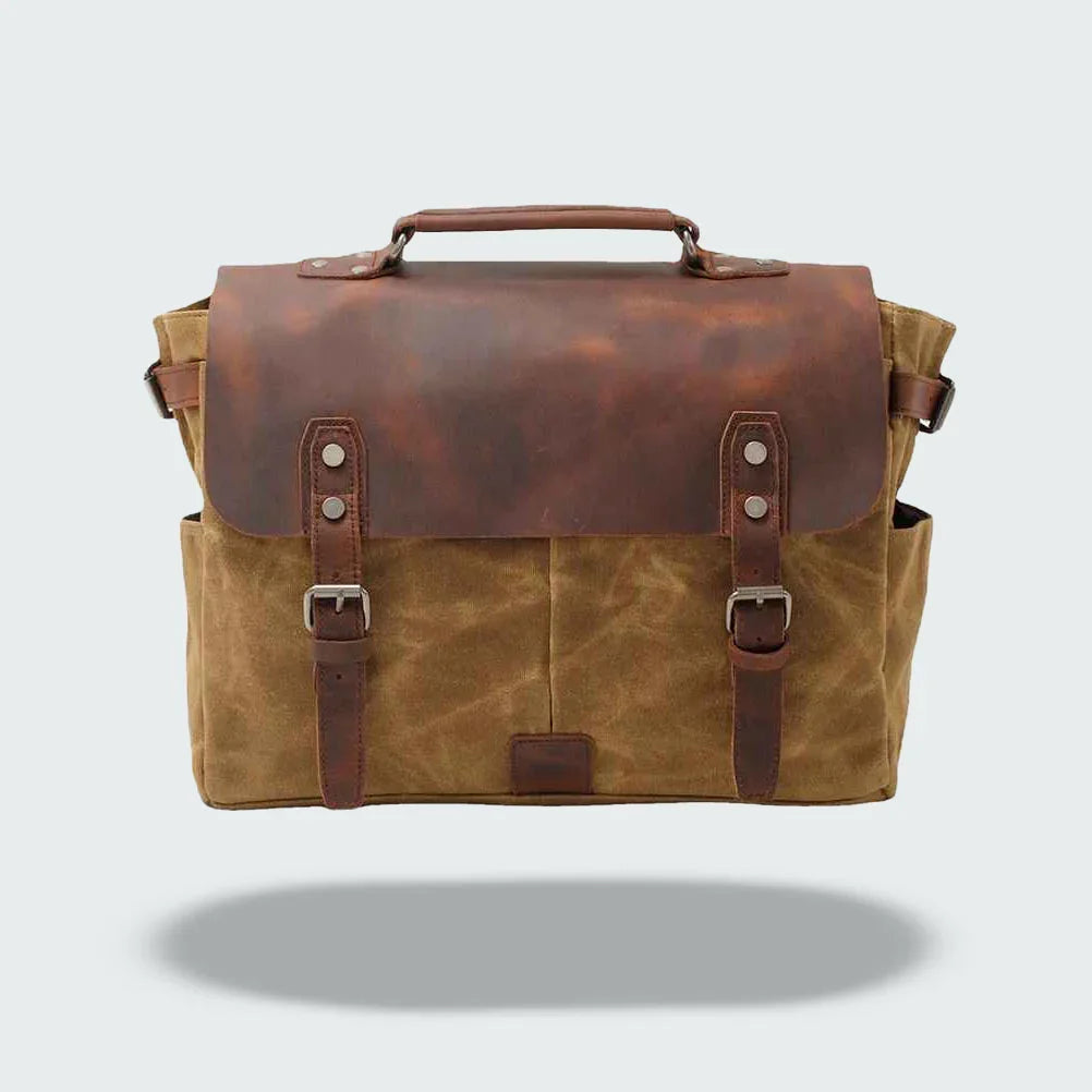 Herre Messenger Taske Retro Stil