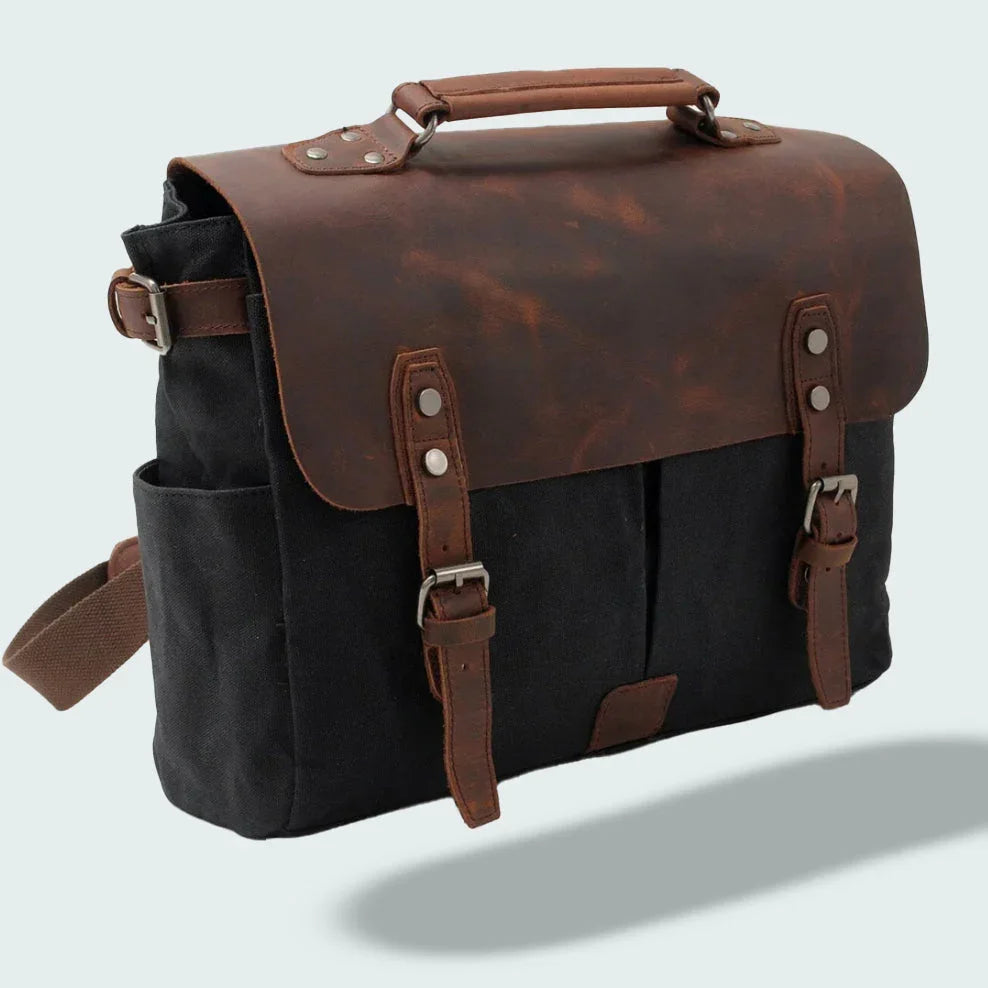 Herre Messenger Taske Retro Stil