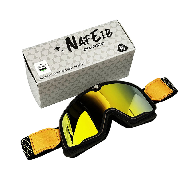 Herre Motorcykelbriller Retro Stil