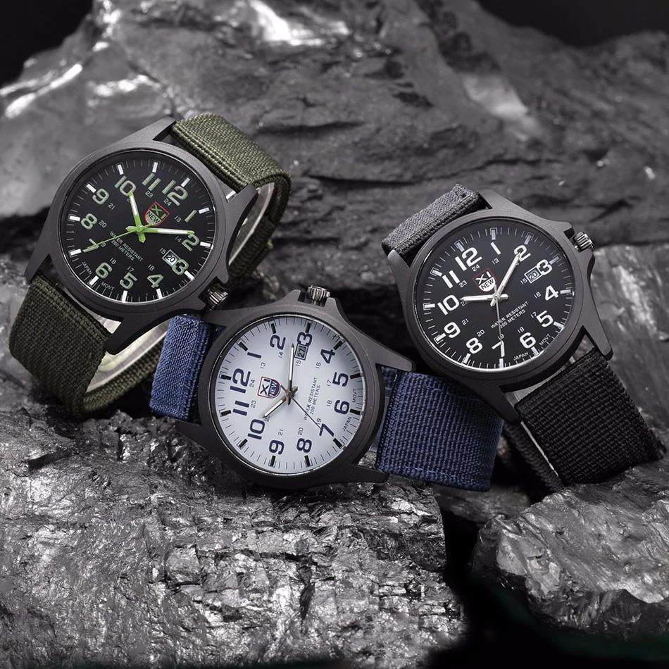 Herre Multifunktionelt Militærarmbåndsur Sporty Design