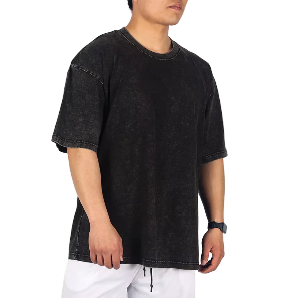 Herre Overdimensioneret T-shirt Casual