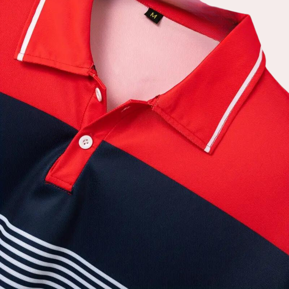 Herre Poloshirt Stilfuld Design