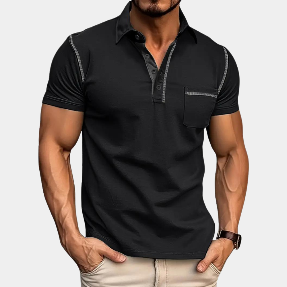 Herre Poloshirt Stilfuld Design