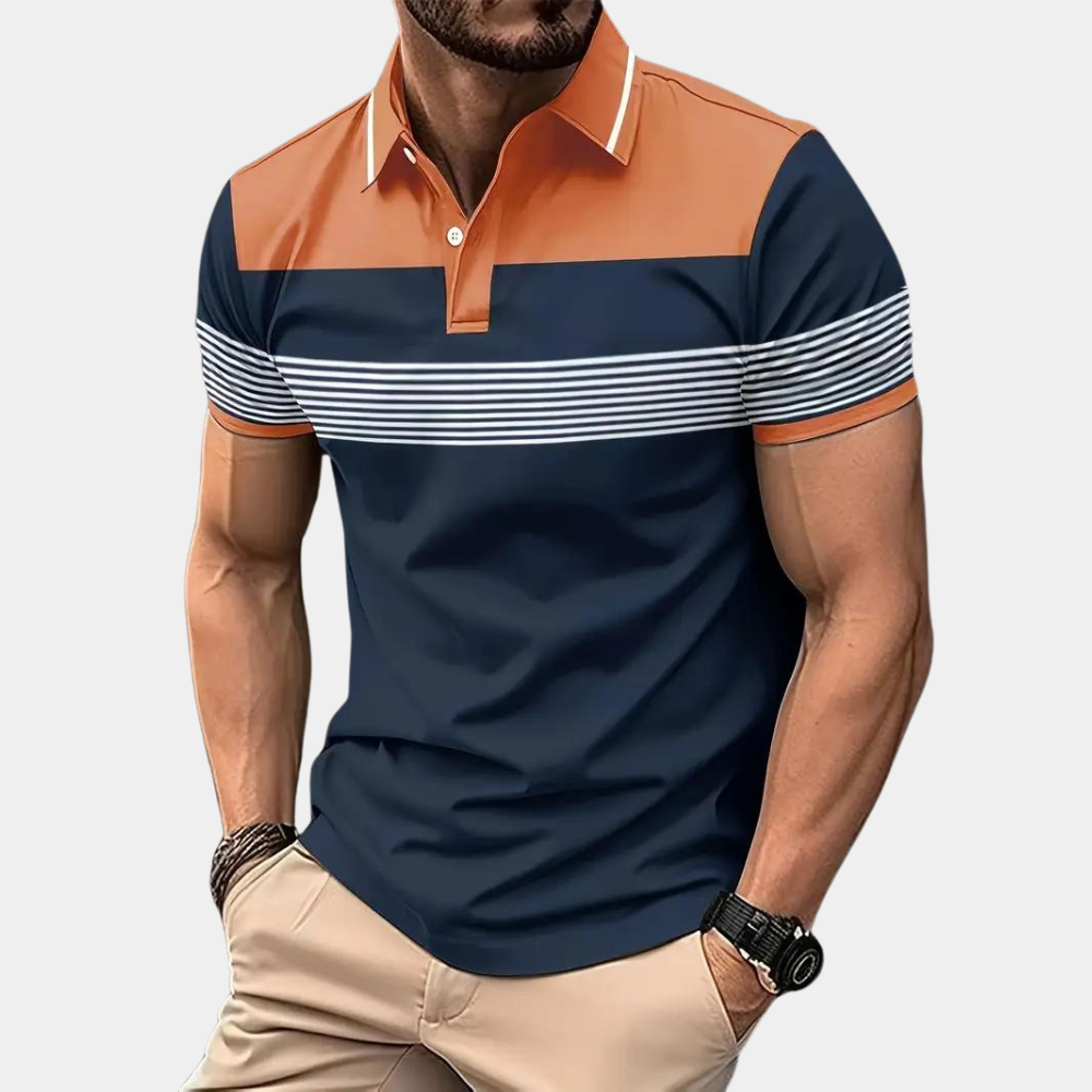 Herre Poloshirt Stilfuld Design