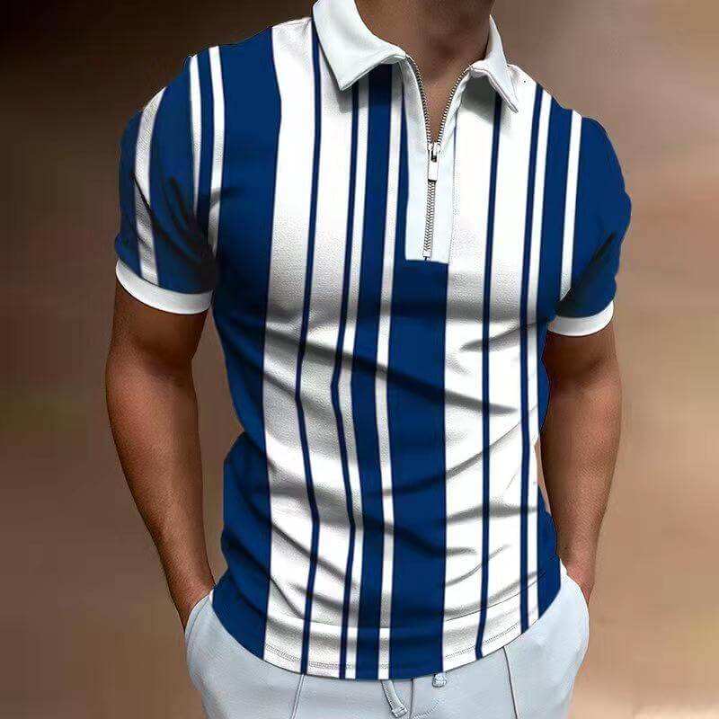 Herre Poloshirt med Turn-Down Krave