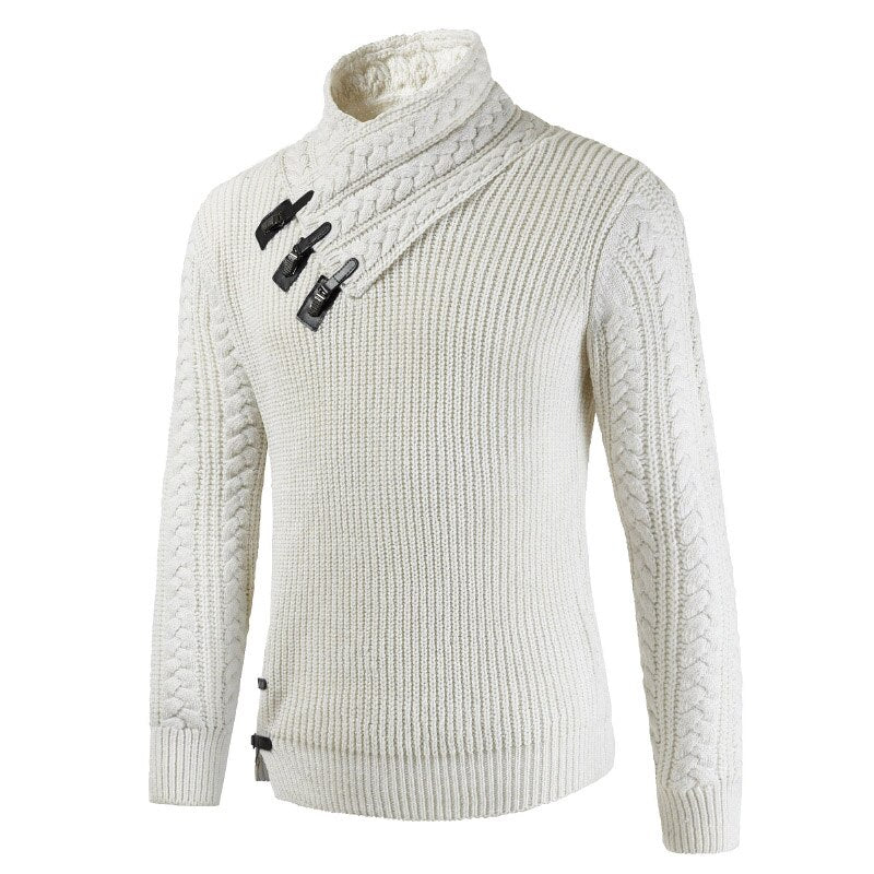 Herre Pullover Sweater Klassisk Stil