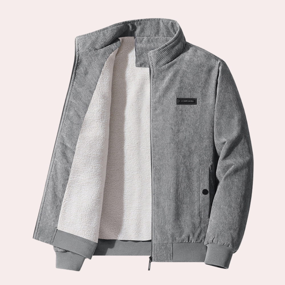 Herre Retro Fløjlsjakke Skandinavisk Design