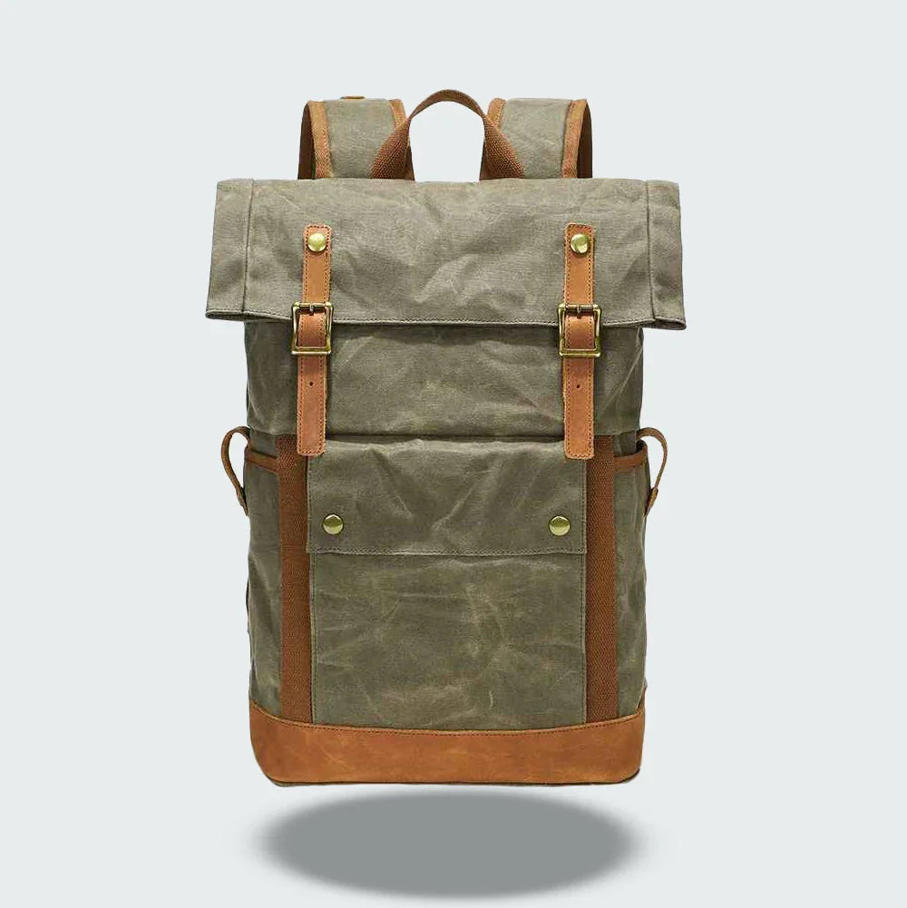 Herre Rygsæk Roll-Top Vintage