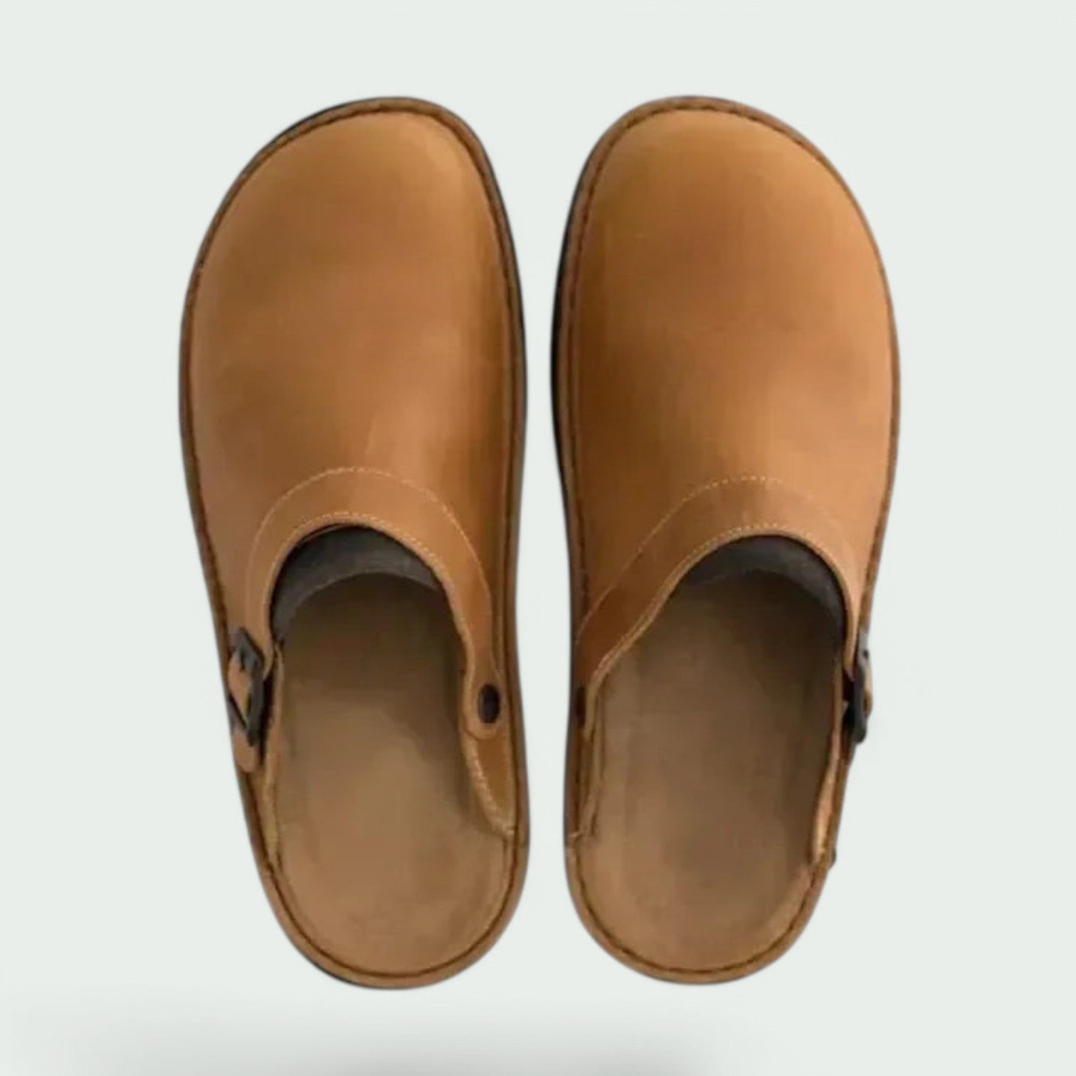Mænds Sandaler Træ Materiale Komfortabel Design
