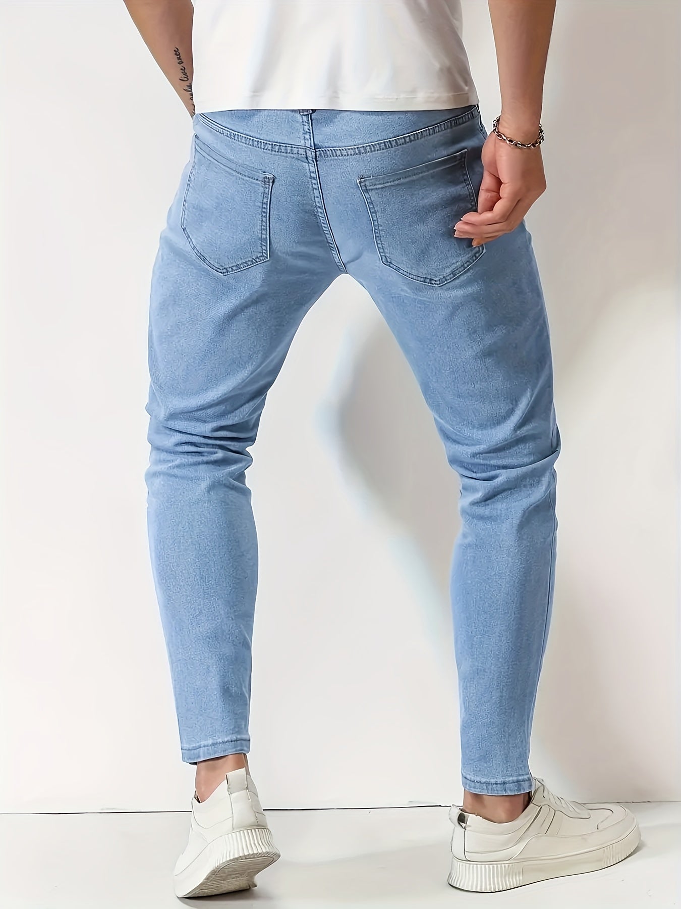 Herre Slanke Fit Jeans Casual