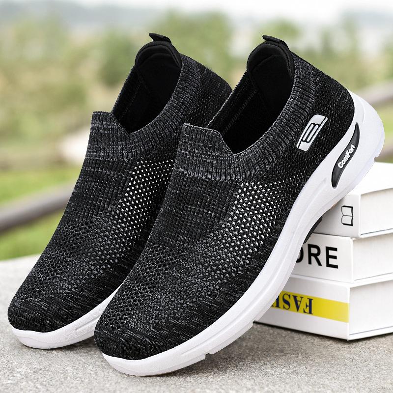 Herre Slip-On Sneakers Komfortabel og Stilfuld