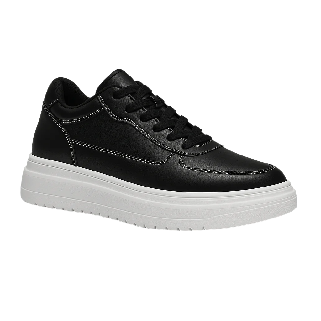 Mænds Sneakers Minimalistisk Design PU Læder