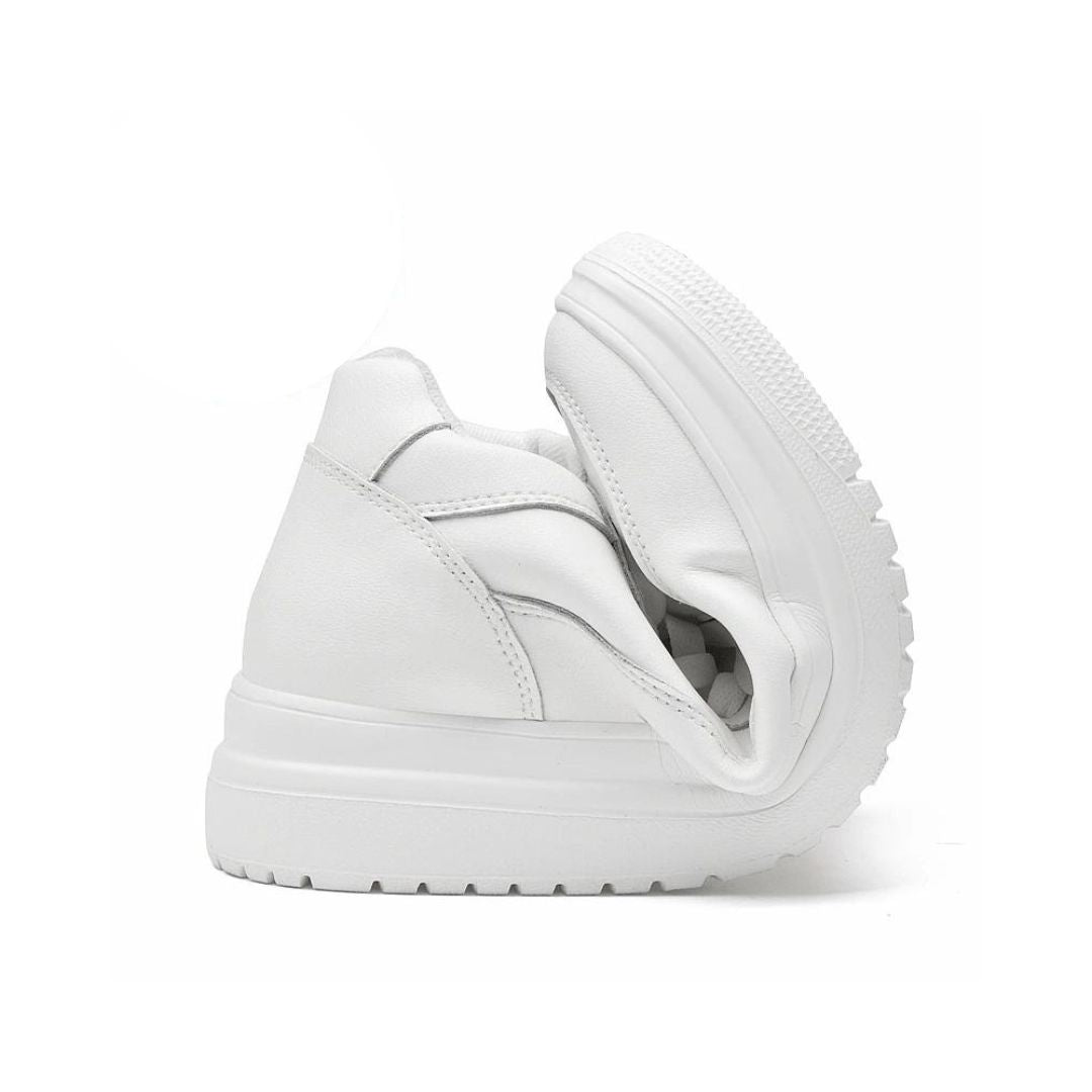 Mænds Sneakers Minimalistisk Design PU Læder