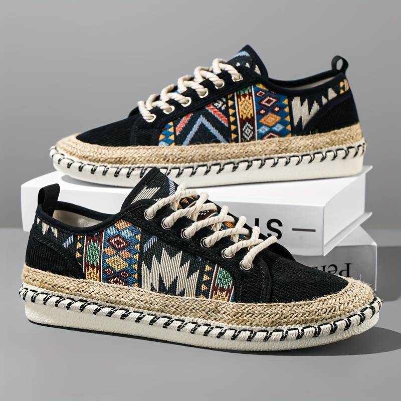 Herre Canvas Sko Casual Åndbare Espadrilles