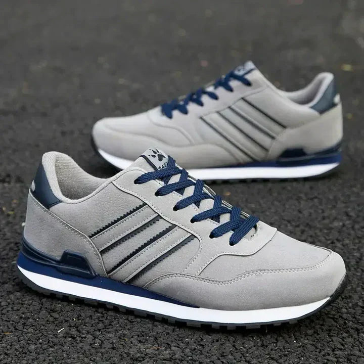 HerreSneakers i Læder Klassisk Design