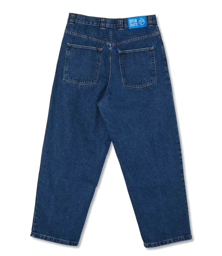 Mænds Streetwear Jeans med Løs Pasform