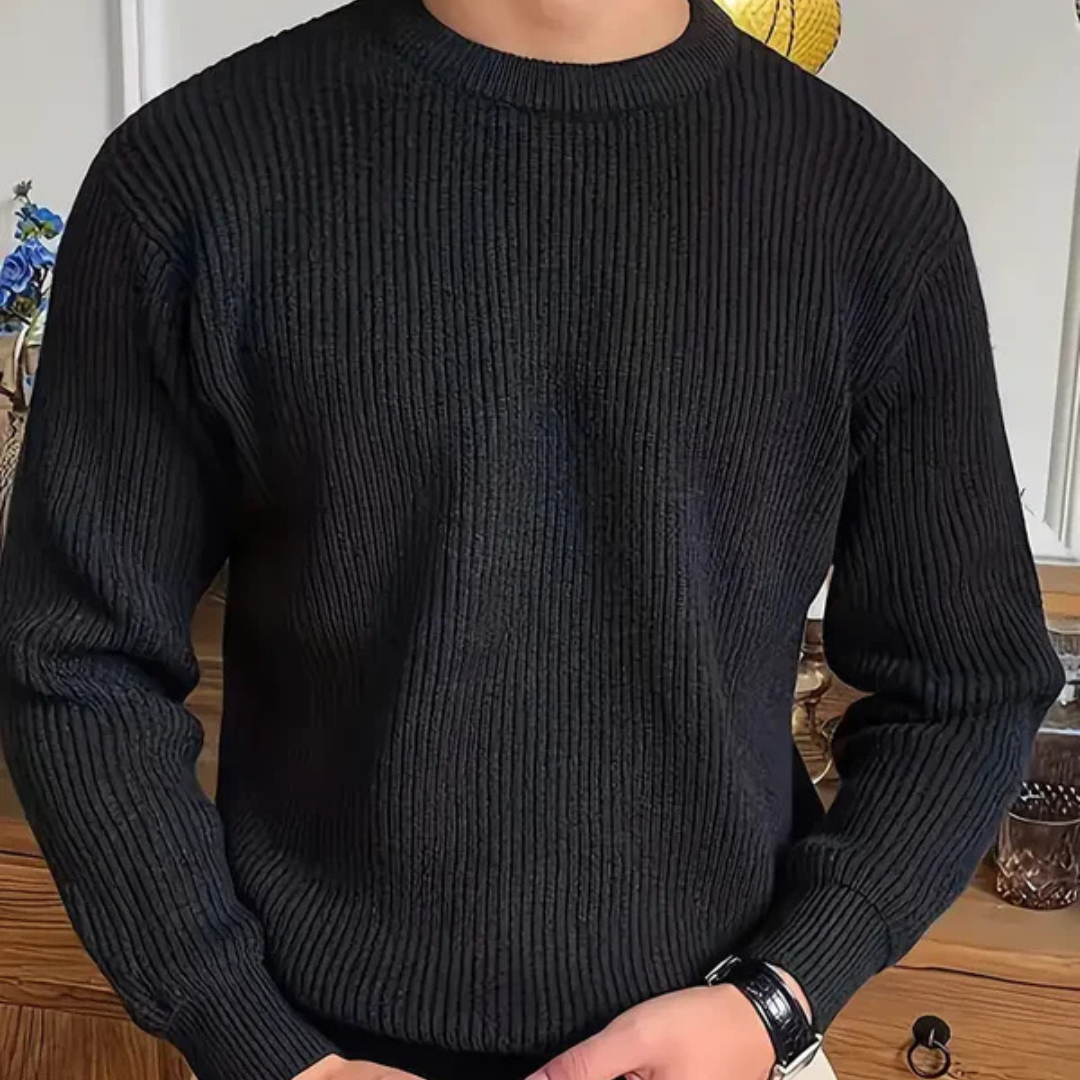 Herre Striktrøje Casual Afslappet Stil