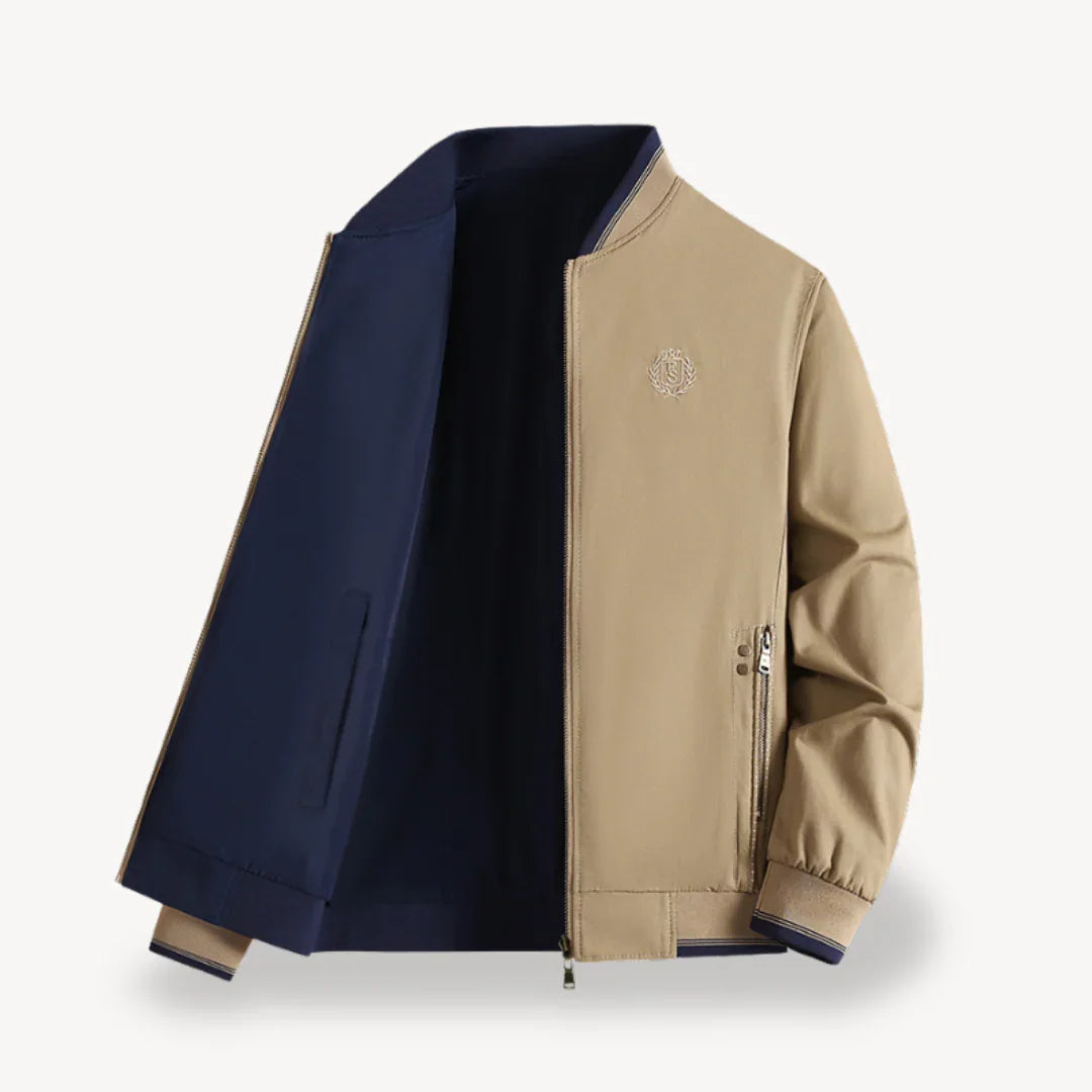 Herre Vendbar Bomberjakke Casual Stil