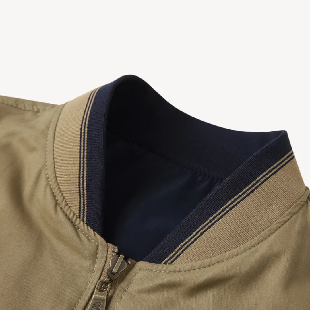 Herre Vendbar Bomberjakke Casual Stil