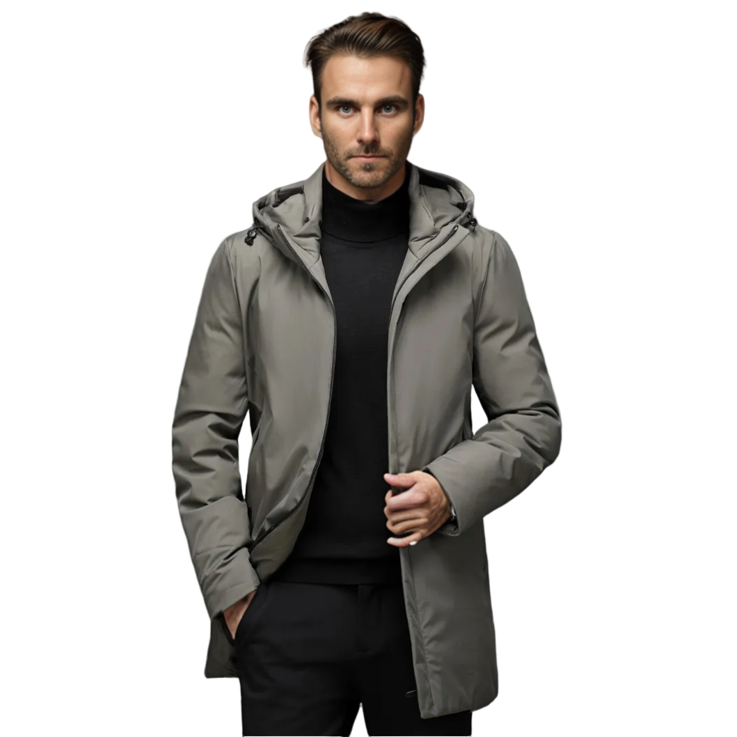 Herre Vinterparka Moderne Design