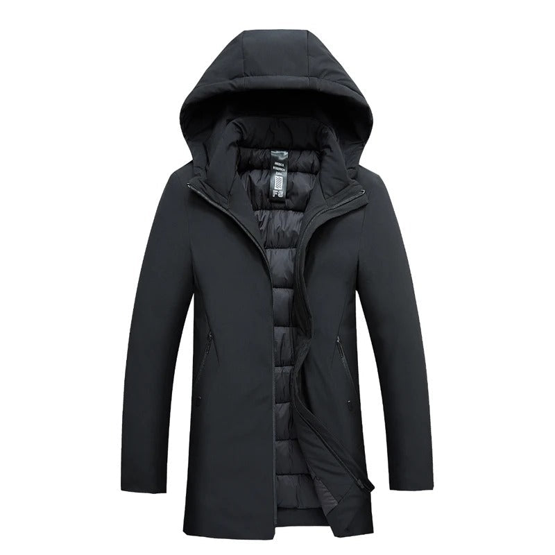 Herre Vinterparka Moderne Design