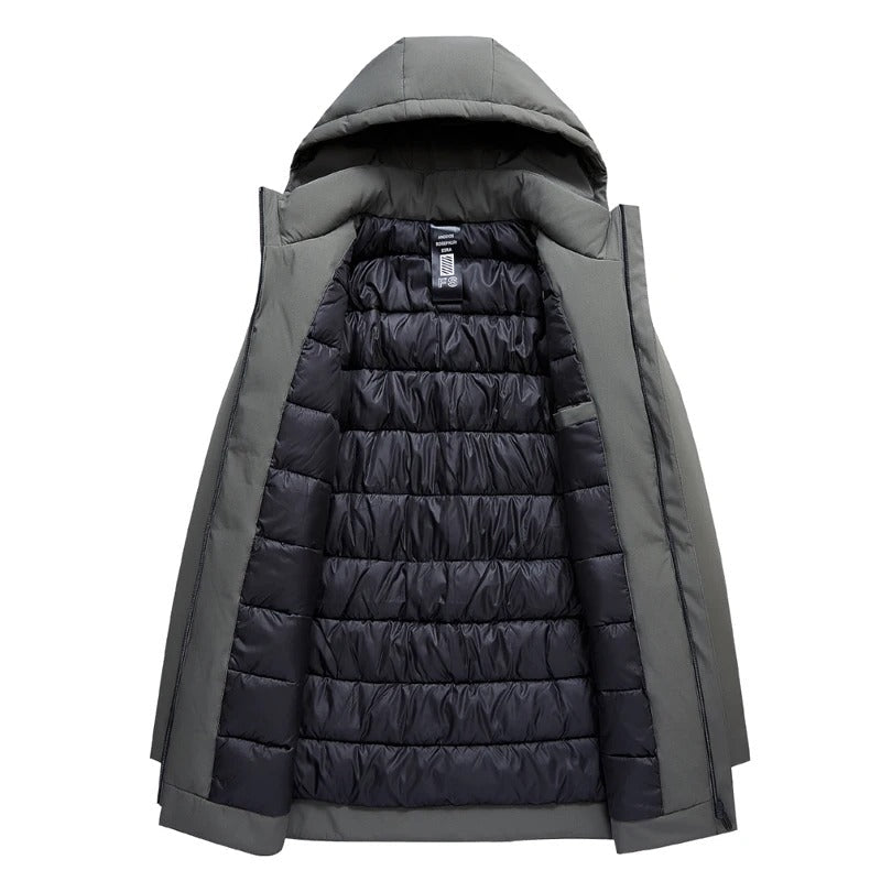 Herre Vinterparka Moderne Design