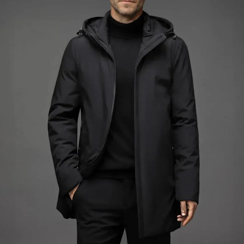 Herre Vinterparka Vindtæt Design