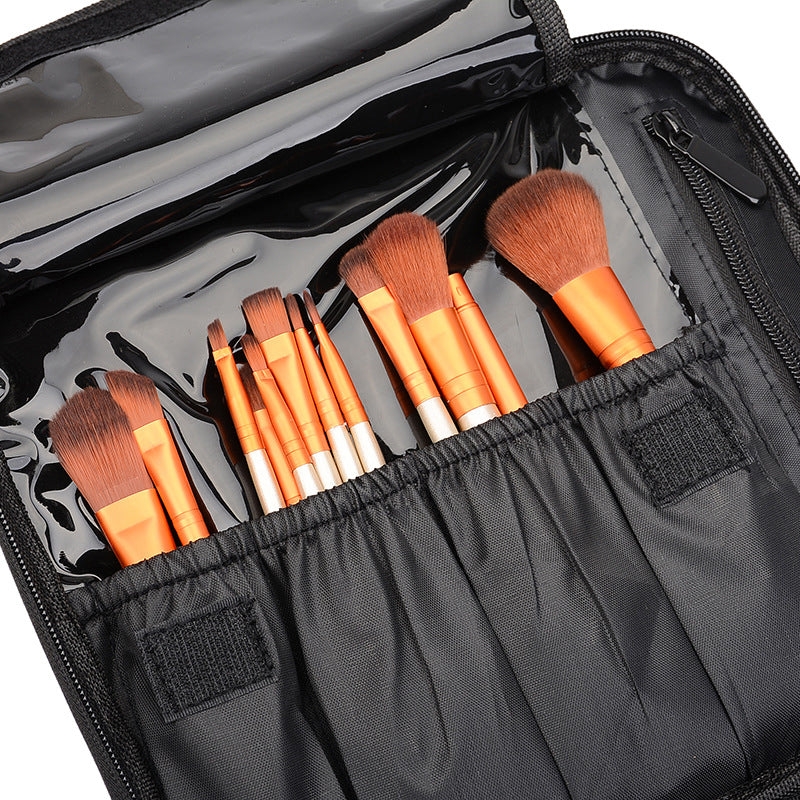 Makeup Opbevaringsboks med Justerbare Rum