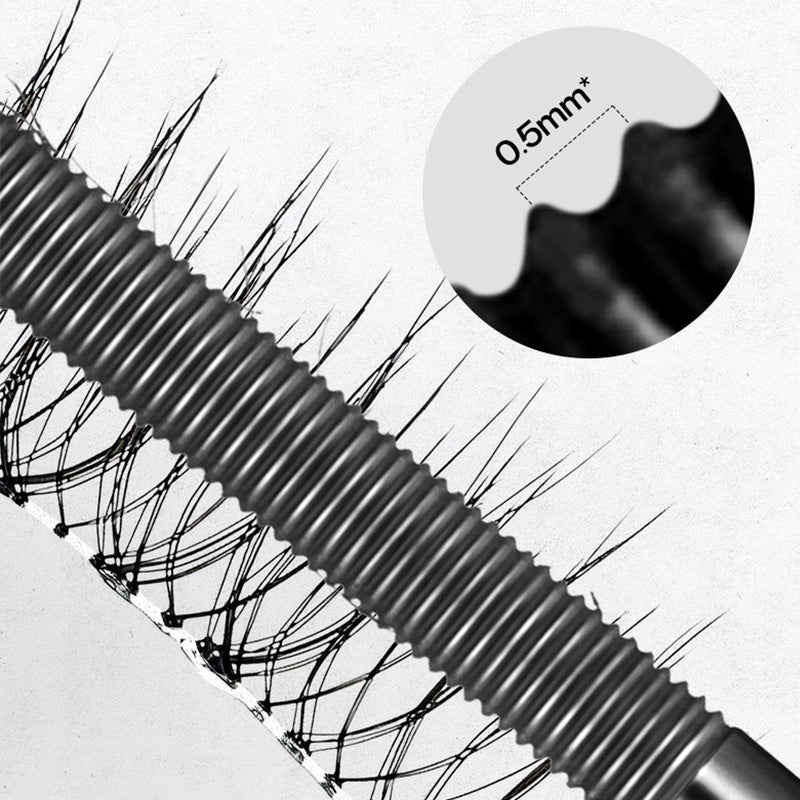 Mascara med Metalbørste til Krøllede Vipper