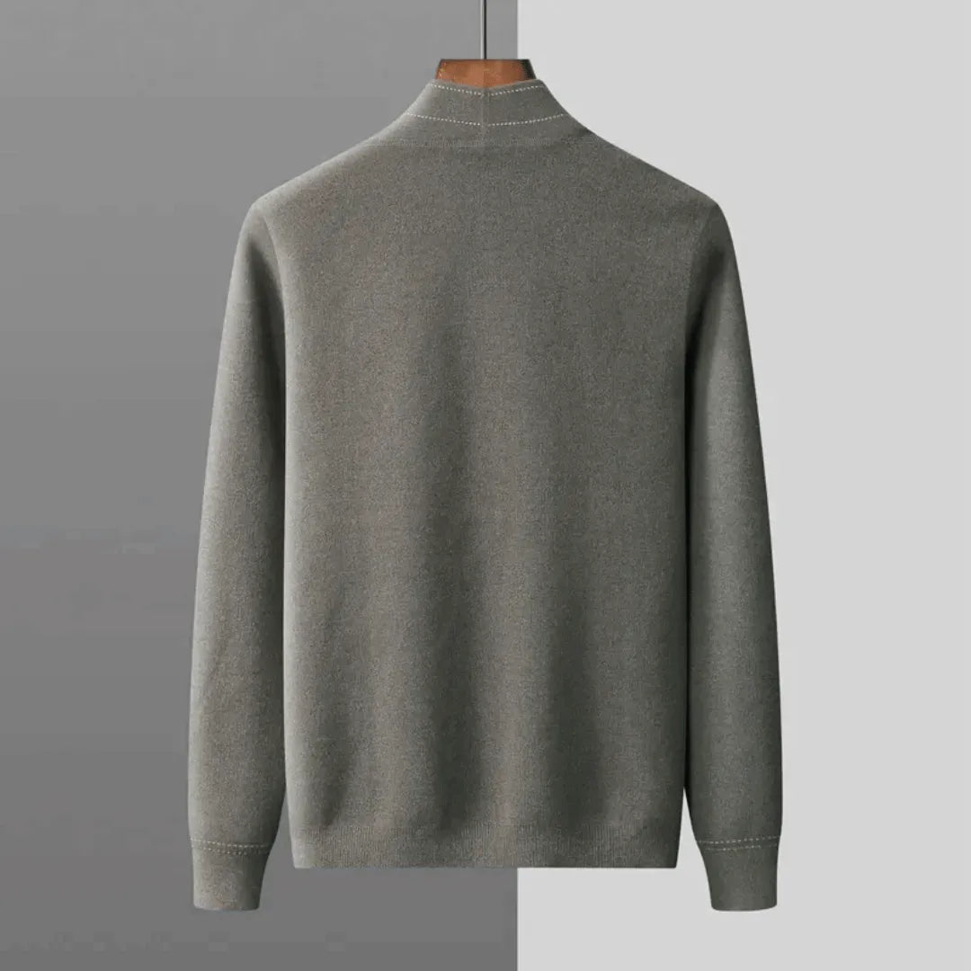 Herre Button-Front Strikket Cardigan – Smart Casual Lagdeling Essential