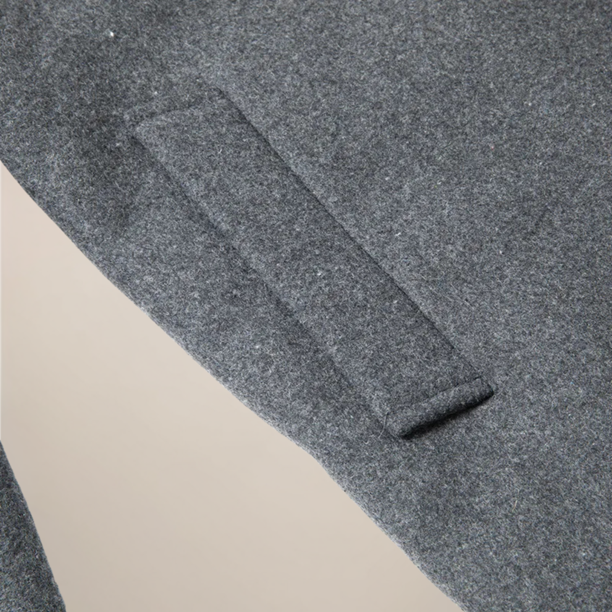 Herre Button-Up Jakke – Smart Casual Ydertøj til Efterår/Vinter
