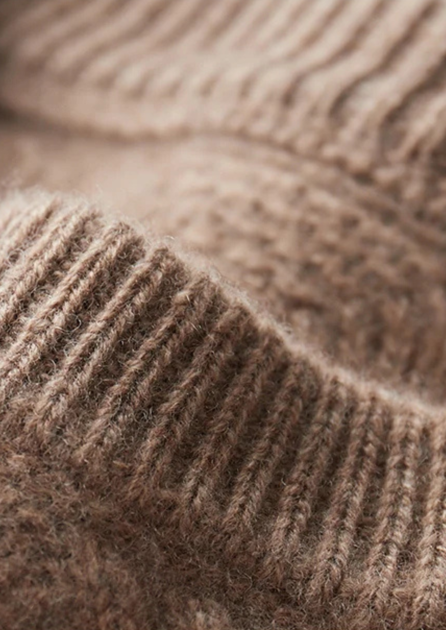Herre Kabelstrik Crew Neck Sweater – Klassisk Vinterlag