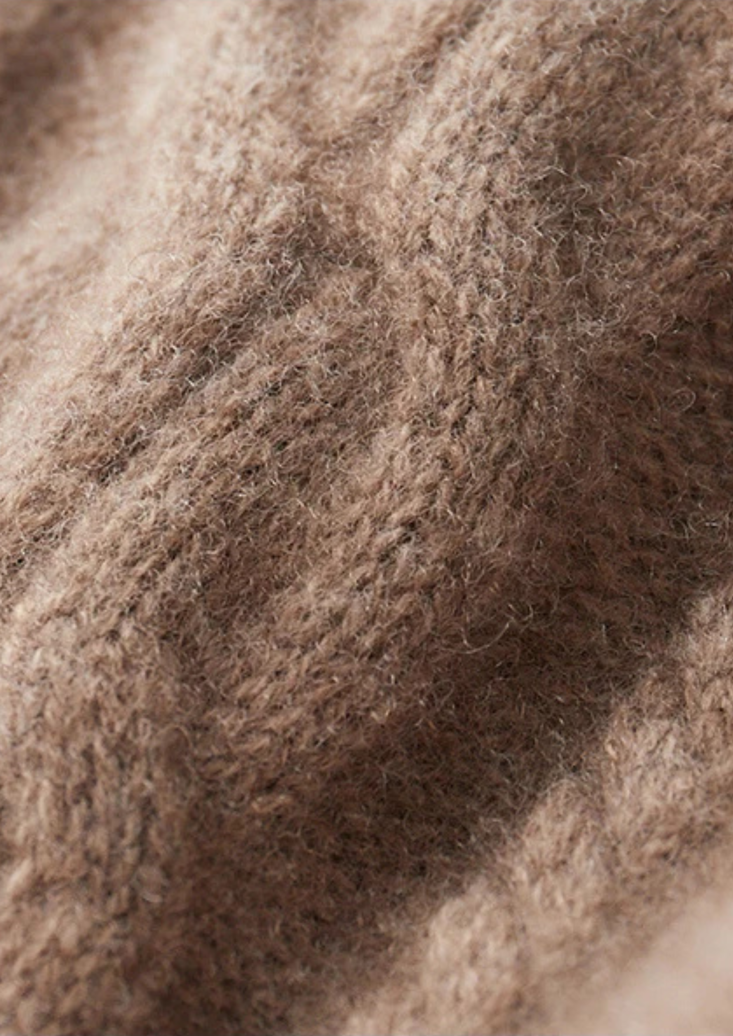 Herre Kabelstrik Crew Neck Sweater – Klassisk Vinterlag