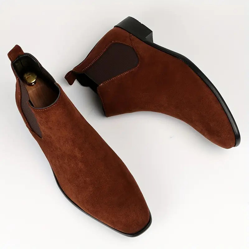 Herre Chelsea Støvler – Slanke Slip-On Ankelstøvler til Smart Casual & Formelt Brug