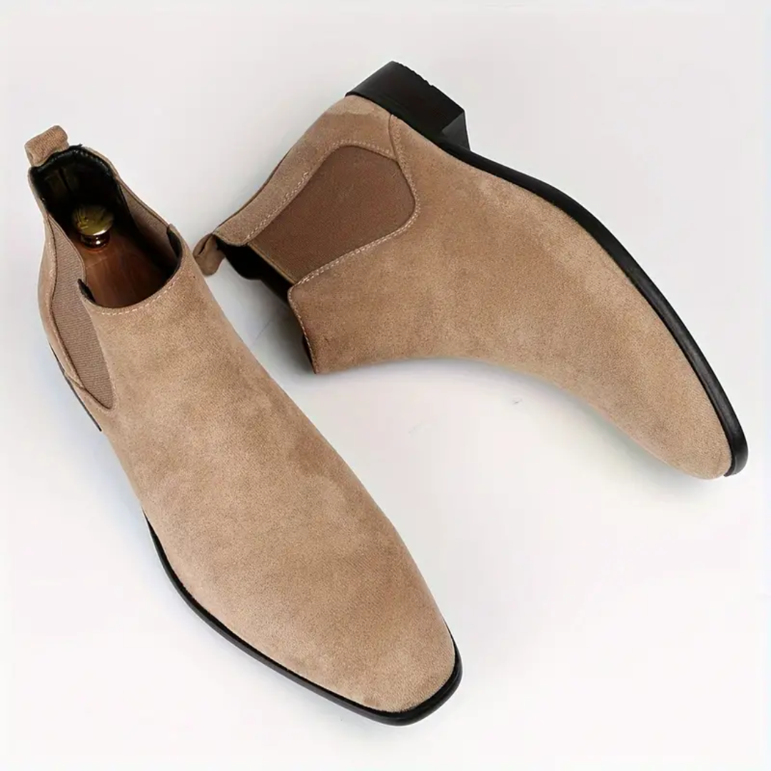 Herre Classic Chelsea Støvler – Slip-On Ankelstøvler til Formelle & Casual Anledninger