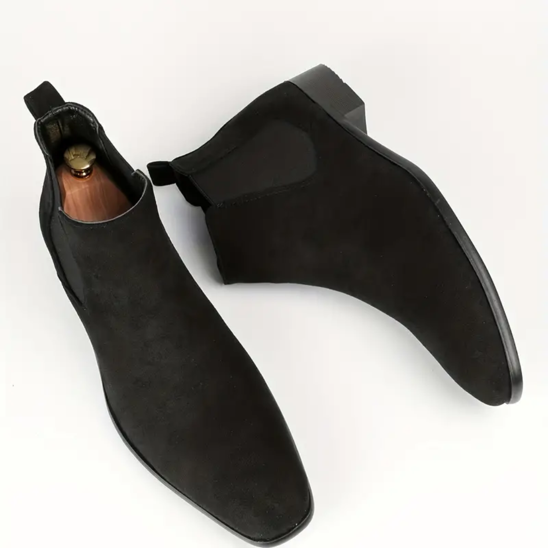 Herre Classic Chelsea Støvler – Slip-On Ankelstøvler til Formelle & Casual Anledninger