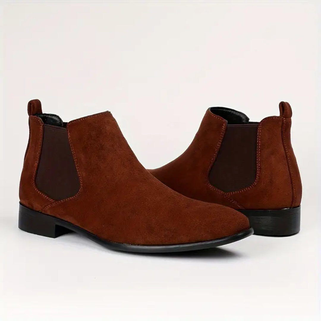 Herre Classic Chelsea Støvler – Slip-On Ankelstøvler til Formelle & Casual Anledninger